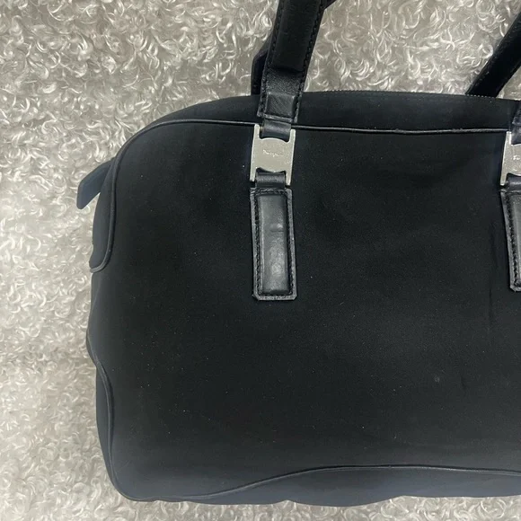 Salvatore Ferragamo Vala Nylon Shoulder Bag